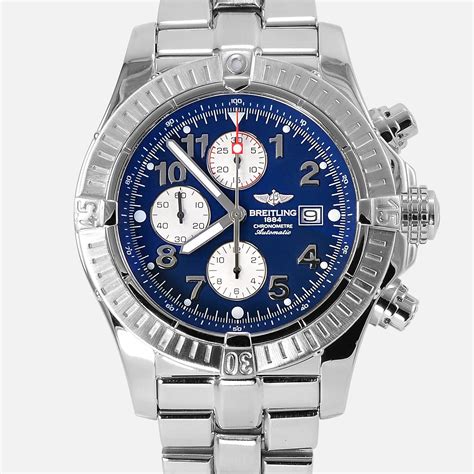 breitling super 8 price|Breitling Super Avenger Blue Dial Chronograph 48MM Stainless .